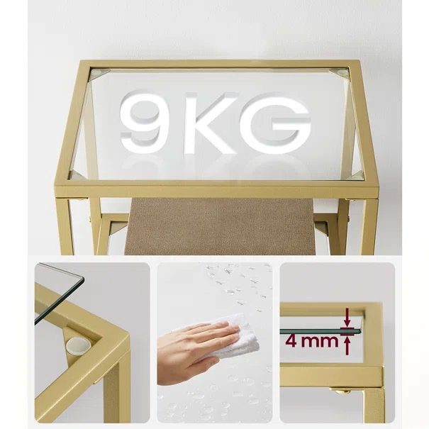 Ραφιέρα Δαπέδου 4 Θέσεων (40x30x95) Vasagle LGT28G