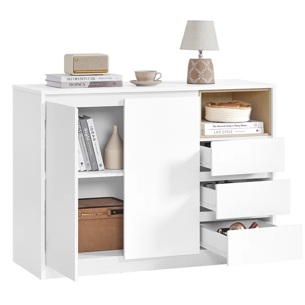 Μπουφές (103.5x40x74.5) Vasagle BBK273W21V3