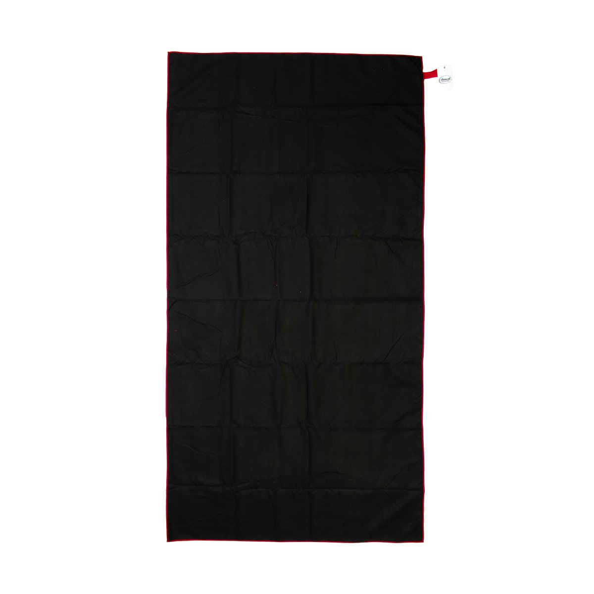 Πετσέτα Γυμναστηρίου (50x80) Dimcol Quick Dry Black-Bordeaux