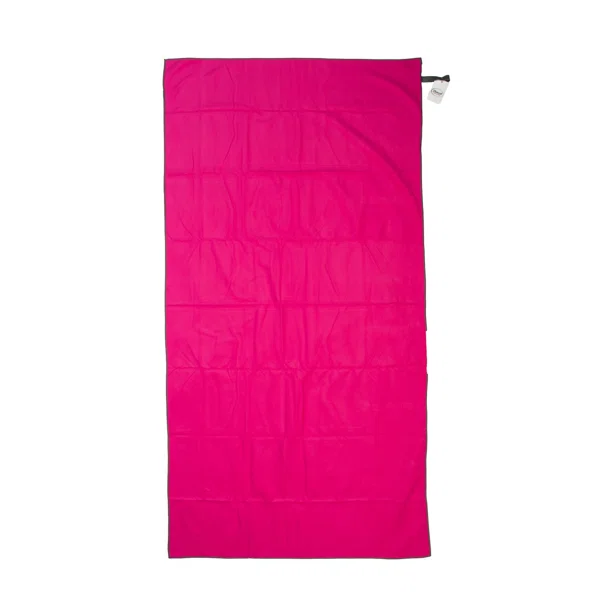 Πετσέτα Γυμναστηρίου (50x80) Dimcol Quick Dry Fuchsia-Dark Grey
