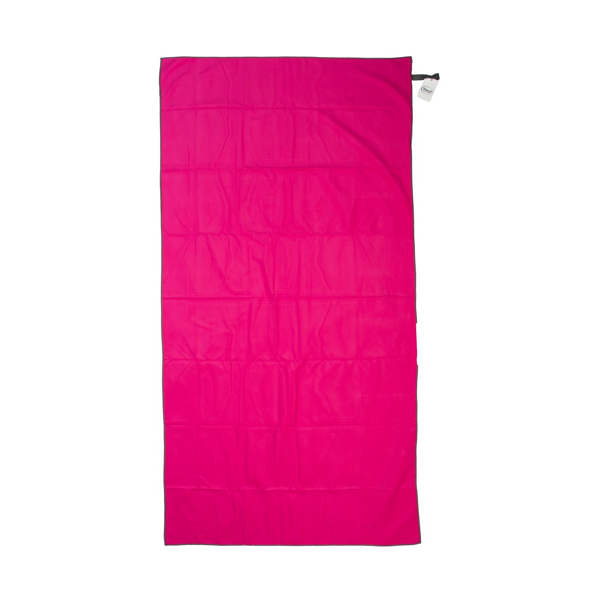 Πετσέτα Microfiber (80x160) Dimcol Quick Dry Fuchsia-Dark Grey