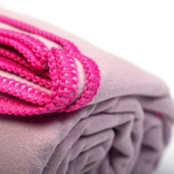 Πετσέτα Microfiber (80x160) Dimcol Quick Dry Lilac-Fuchsia