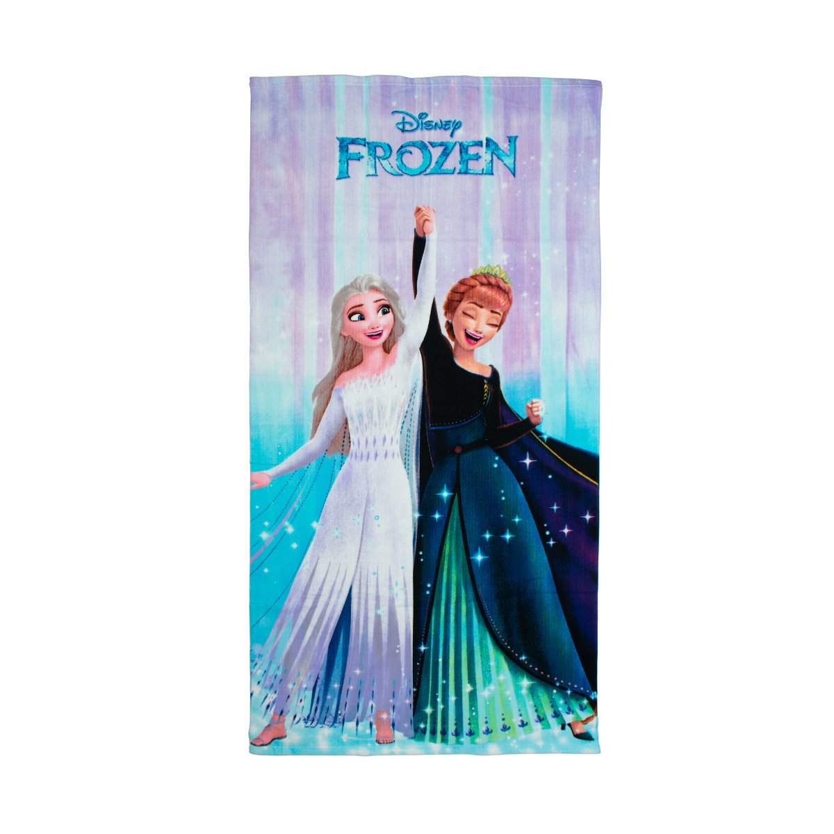 Παιδική Πετσέτα Θαλάσσης Microfiber (70x140) Dimcol Frozen 183 Lilac-Ice Blue