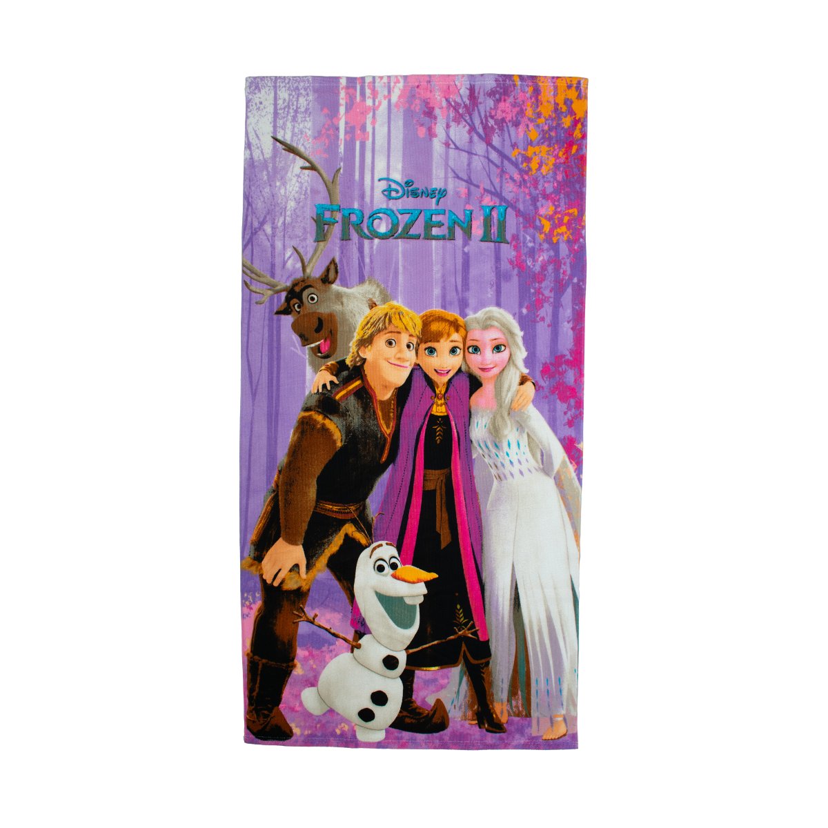 Παιδική Πετσέτα Θαλάσσης Microfiber (70x140) Dimcol Frozen 707 Purple