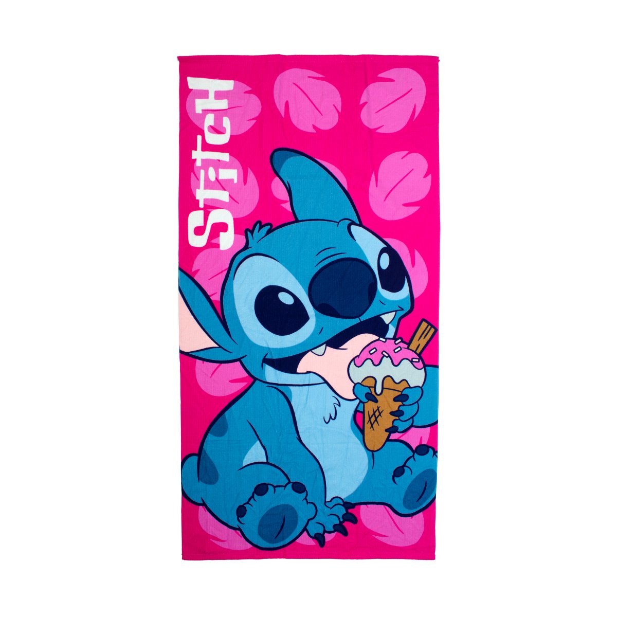 Παιδική Πετσέτα Θαλάσσης Microfiber (70x140) Dimcol Lilo & Stitch 118 Fuchsia