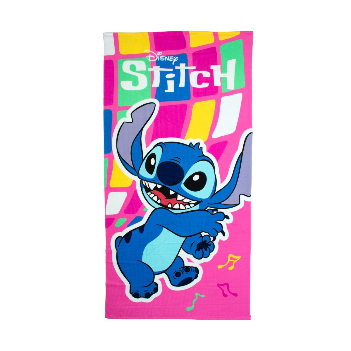 Παιδική Πετσέτα Θαλάσσης Microfiber (70x140) Dimcol Lilo & Stitch 188 Pink