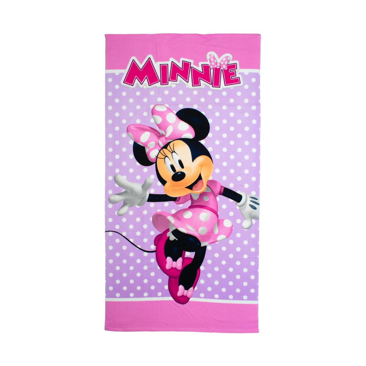 Παιδική Πετσέτα Θαλάσσης Microfiber (70x140) Dimcol Minnie 180 Lilac