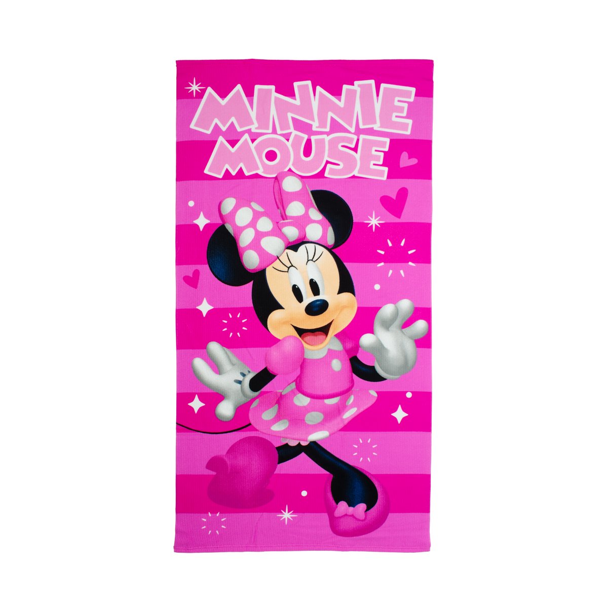 Παιδική Πετσέτα Θαλάσσης Microfiber (70x140) Dimcol Minnie 181 Fuchsia-Pink