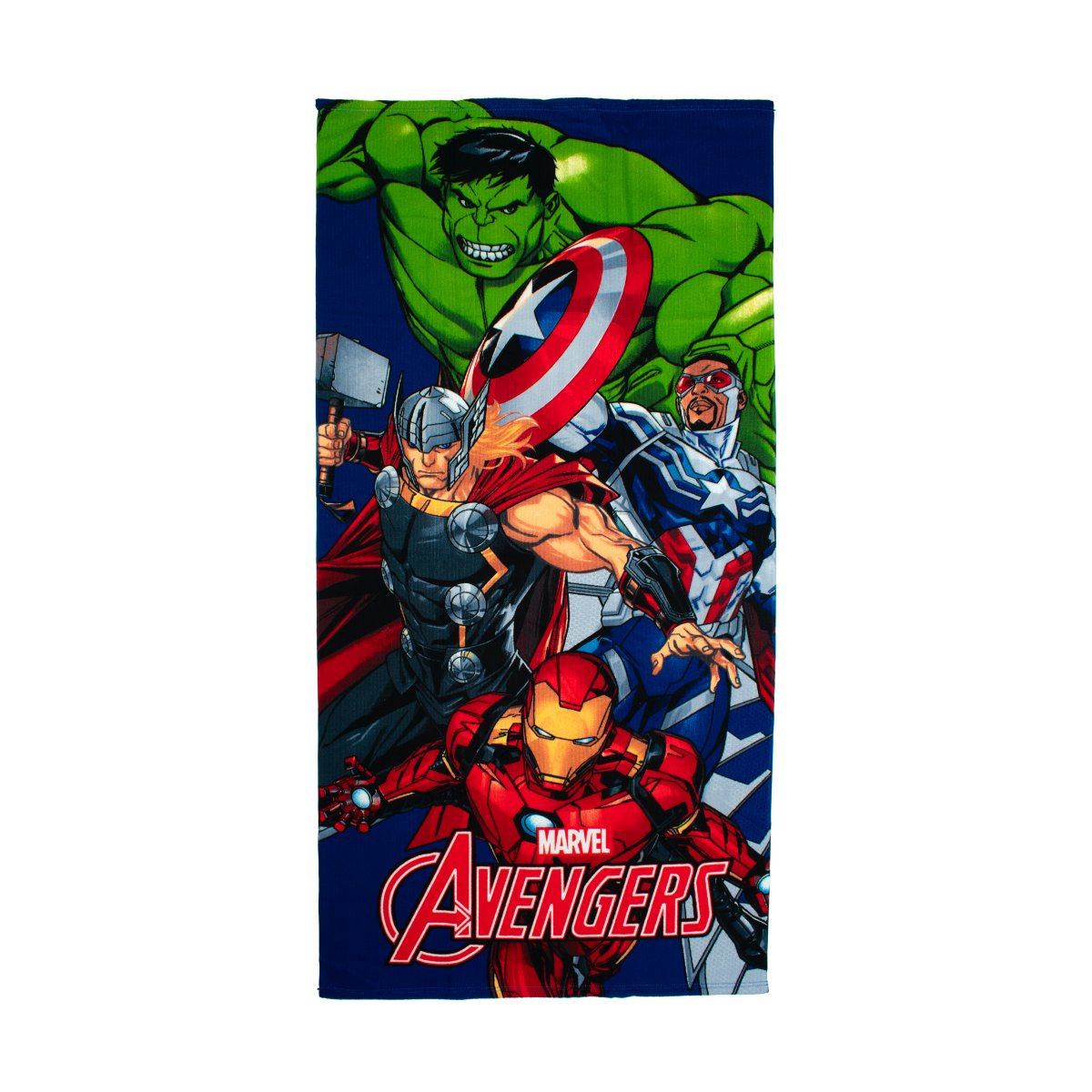 Παιδική Πετσέτα Θαλάσσης Microfiber (70x140) Dimcol Avengers 670 Blue