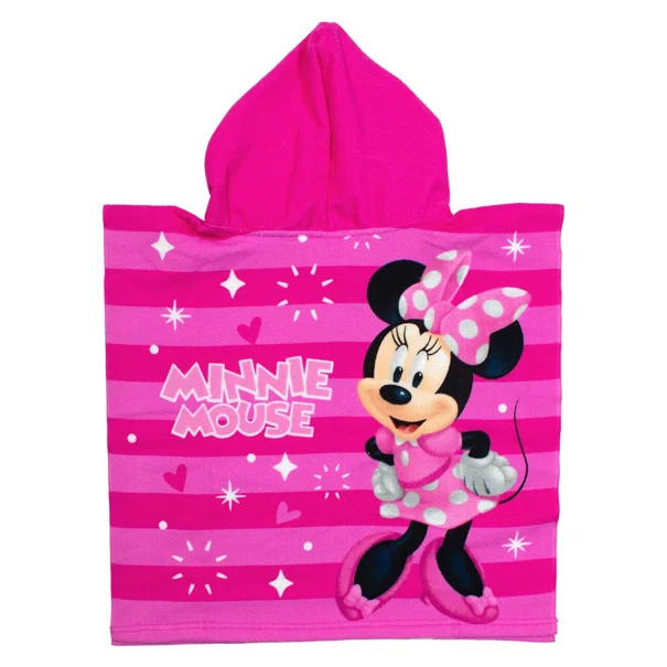 Παιδικό Πόντσο (50x100) Dimcol Minnie 194 Fuchsia-Pink
