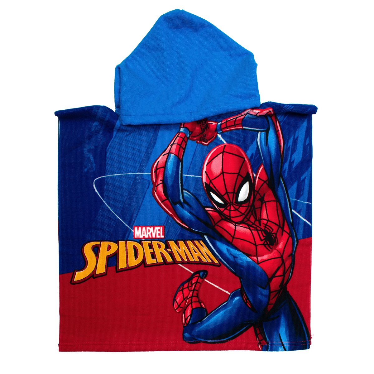 Παιδικό Πόντσο (50x100) Dimcol Spider-Man 197 Blue