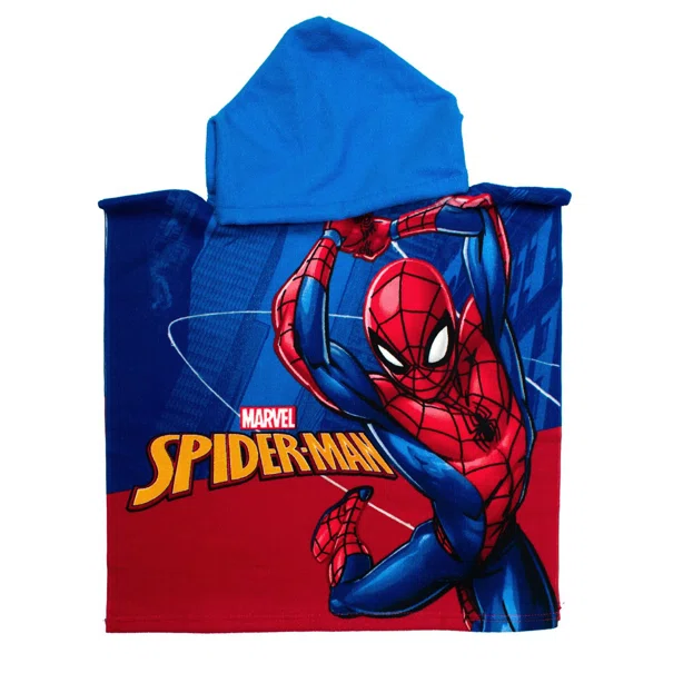 Παιδικό Πόντσο (50x100) Dimcol Spider-Man 197 Blue