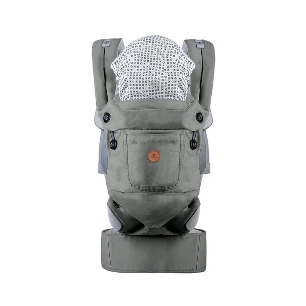 Μάρσιπος Εργονομικός (5+ Μηνών/ 3.6-15kg) Cangaroo Bora Grey BC2060
