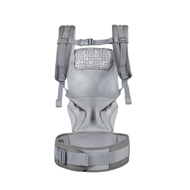 Μάρσιπος Εργονομικός (5+ Μηνών/ 3.6-15kg) Cangaroo Bora Grey BC2060