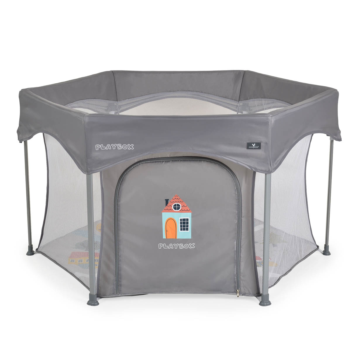 Πάρκο (6+ Μηνών/Έως 15kg) Cangaroo Playbox Grey