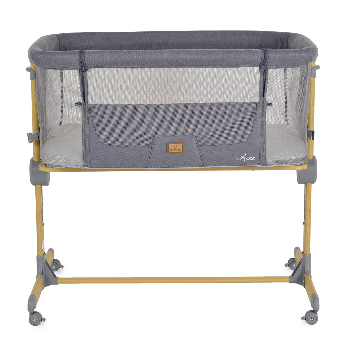 Λίκνο (0+ Μηνών/Έως 9kg) Cangaroo Aura Grey