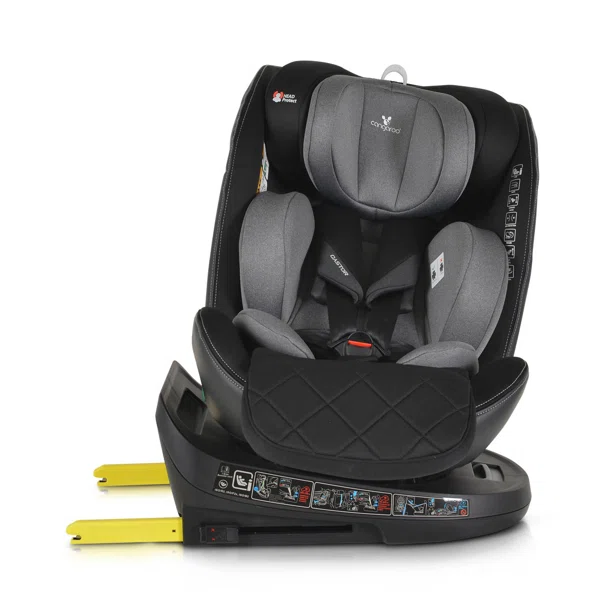 Κάθισμα Αυτοκινήτου ISOfix (40-150εκ. Ύψος) Cangaroo Castor i-Size Grey
