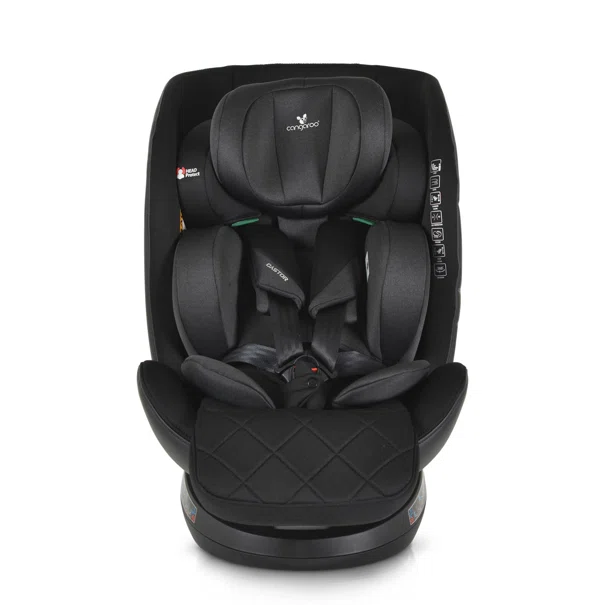 Κάθισμα Αυτοκινήτου ISOfix (40-150εκ. Ύψος) Cangaroo Castor i-Size Black