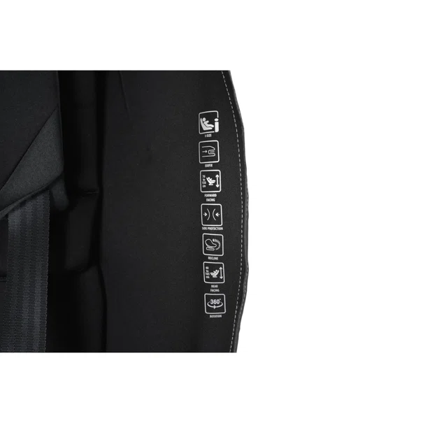 Κάθισμα Αυτοκινήτου ISOfix (40-150εκ. Ύψος) Cangaroo Castor i-Size Black