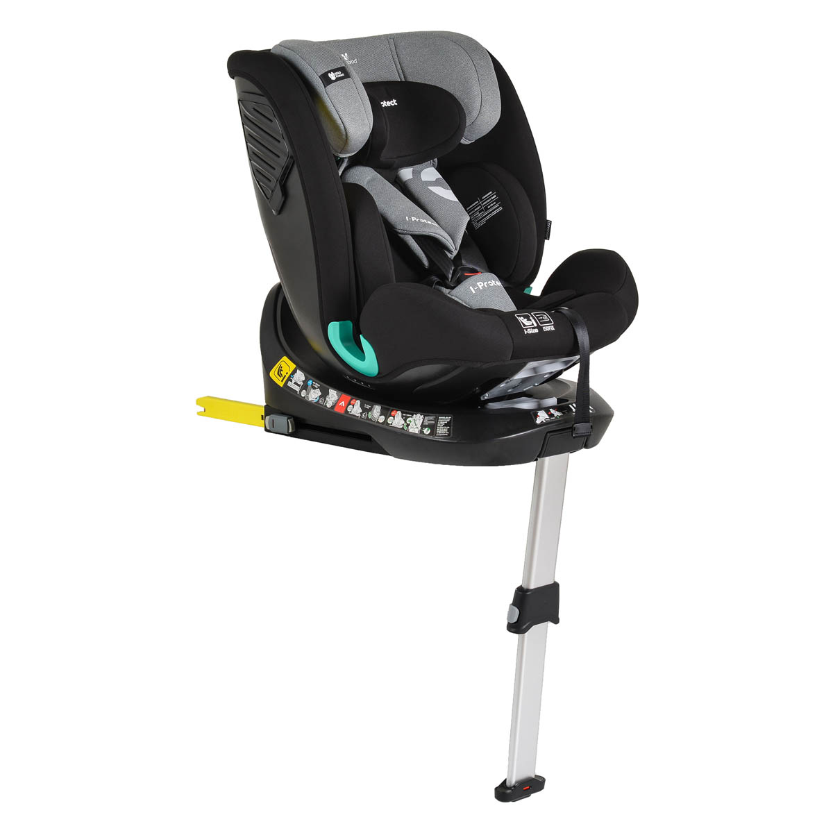 Κάθισμα Αυτοκινήτου ISOfix (40-150εκ. Ύψος) Cangaroo Protect i-Size Steel - Grey