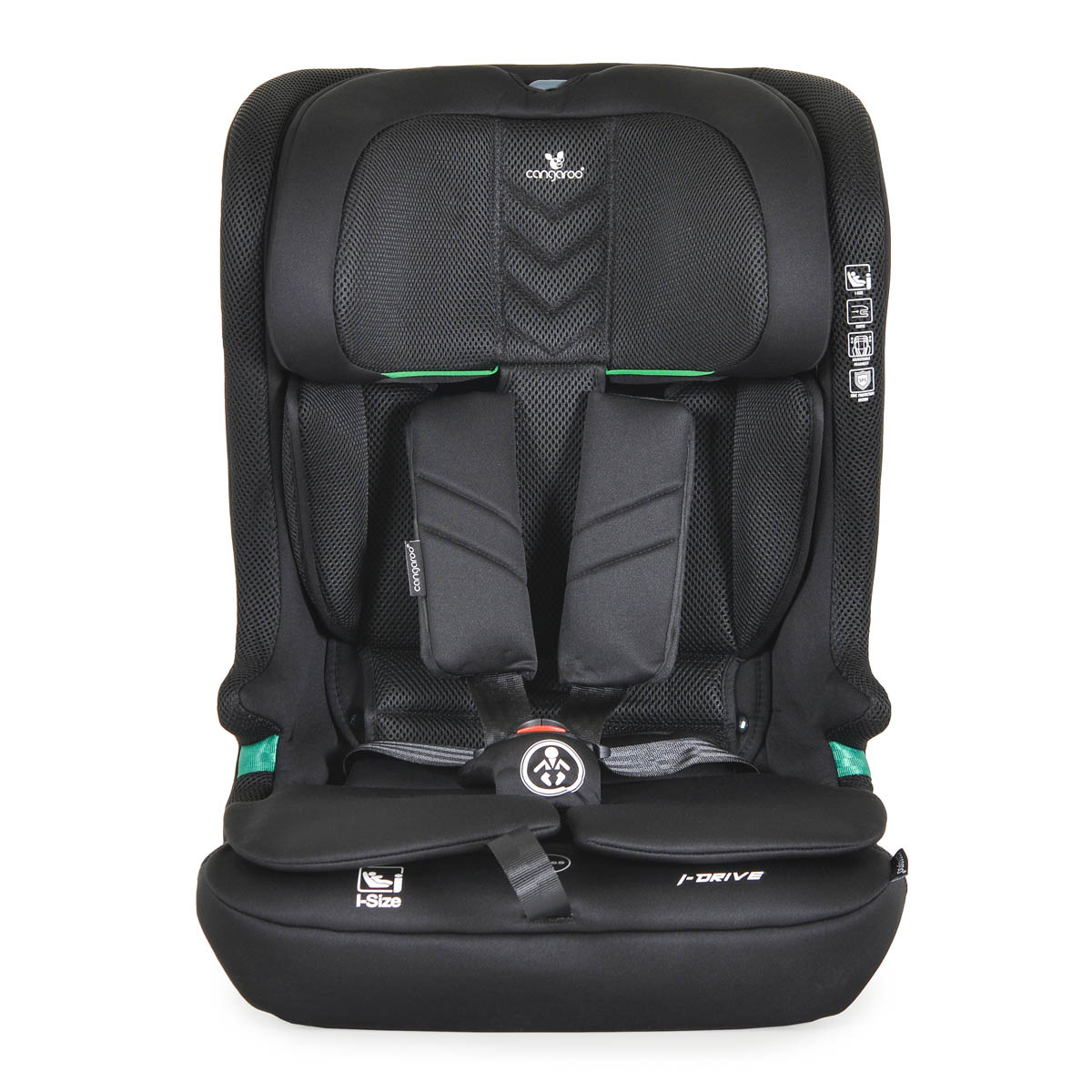 Κάθισμα Αυτοκινήτου (76-150εκ. Ύψος) Cangaroo iDrive i-Size Phantom Black