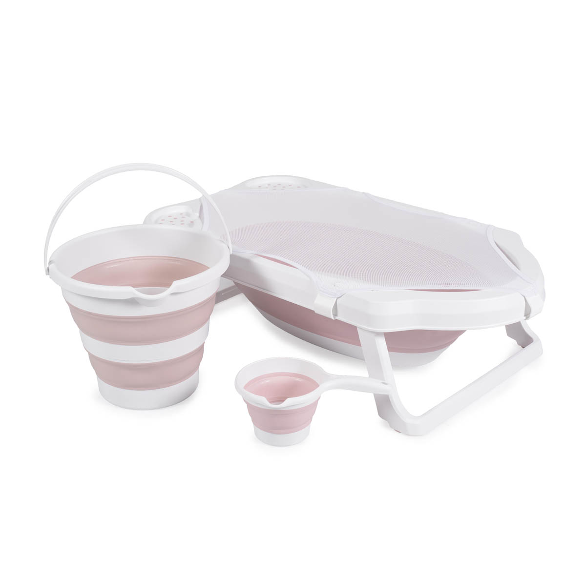 Πτυσσόμενο Μπανάκι Μωρού (Σετ 4τμχ) Cangaroo Hawaii Pink 091097