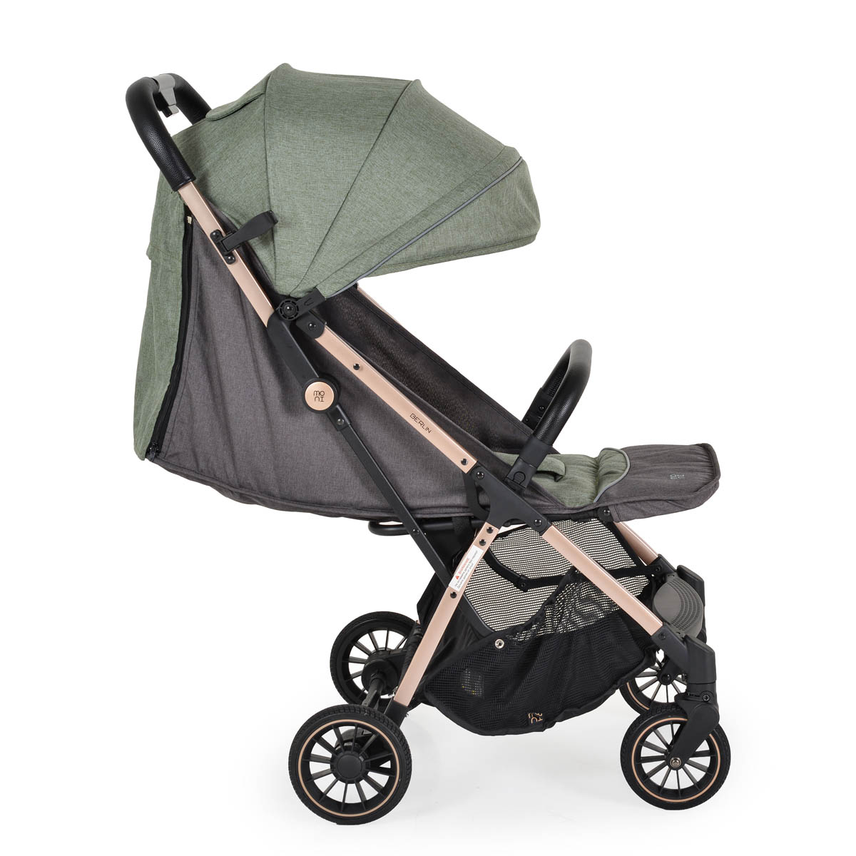 Καρότσι (0-48 Μηνών/Έως 22kg) Moni Berlin Premium Green