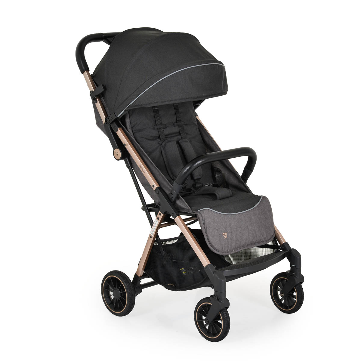 Καρότσι (0-48 Μηνών/Έως 22kg) Moni Berlin Premium Black