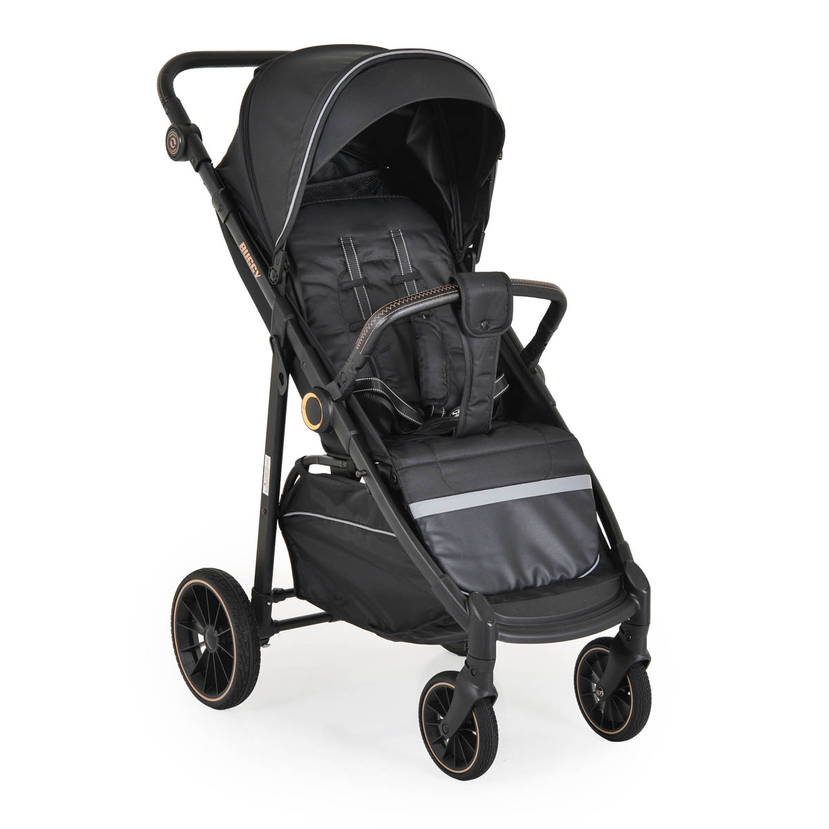 Καρότσι (0-48 Μηνών/Έως 22kg) Moni Buggy Black