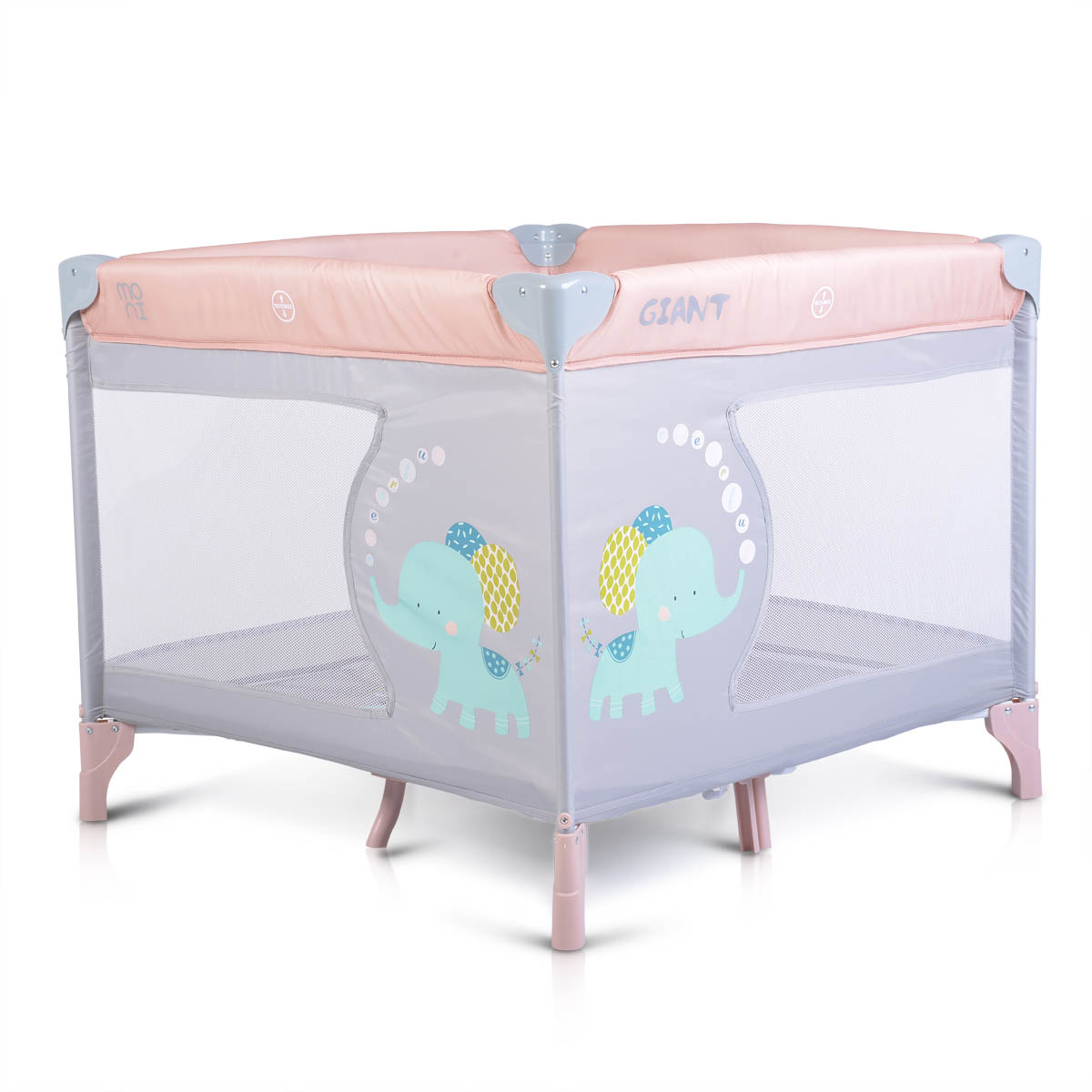 Πάρκο (0+ Μηνών/Έως 15kg) Moni Giant Light Pink