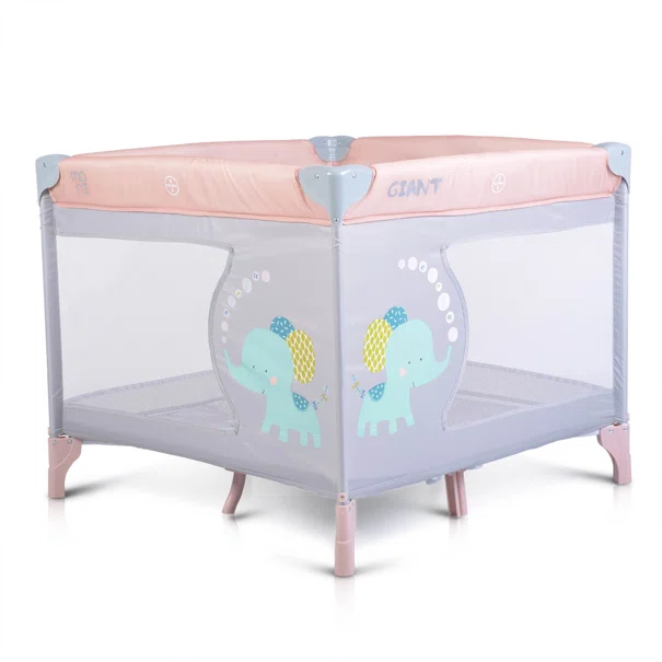 Πάρκο (0+ Μηνών/Έως 15kg) Moni Giant Light Pink