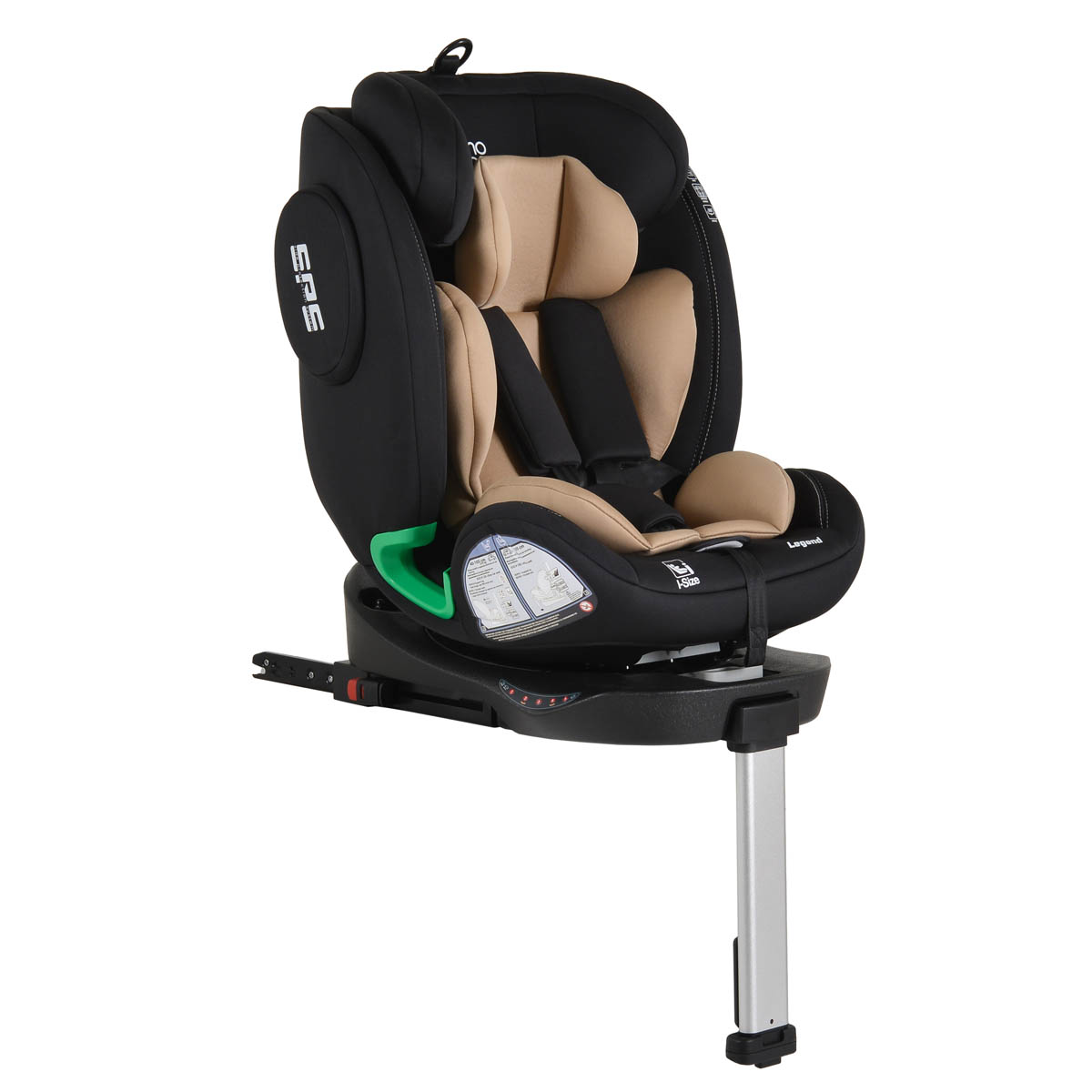 Κάθισμα Αυτοκινήτου ISOfix (40-150εκ. Ύψος) Moni Legend i-Size Beige