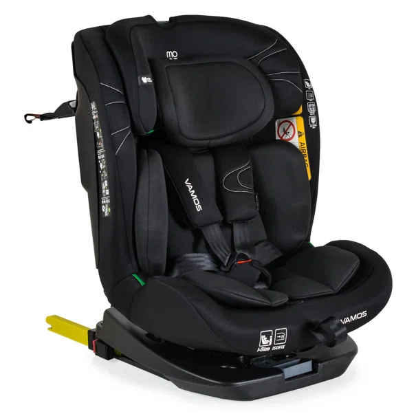 Κάθισμα Αυτοκινήτου ISOfix (40-150εκ. Ύψος) Moni Vamos i-Size Intense Black