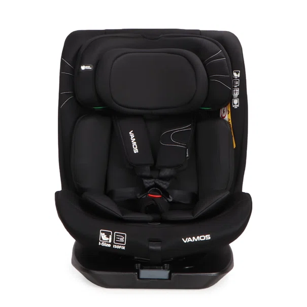 Κάθισμα Αυτοκινήτου ISOfix (40-150εκ. Ύψος) Moni Vamos i-Size Intense Black