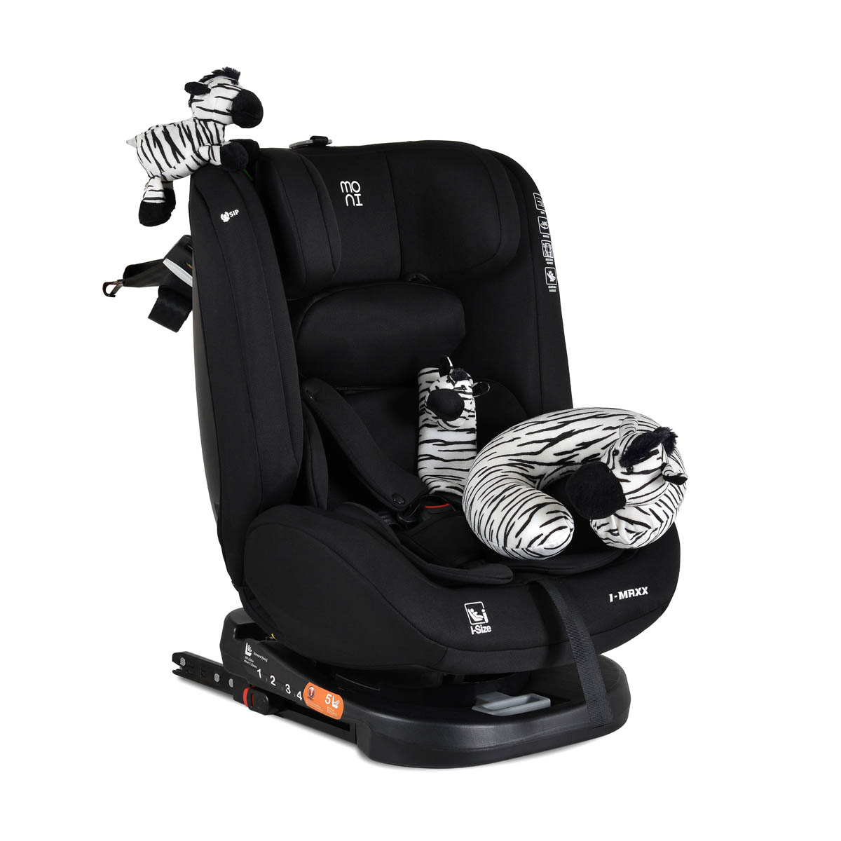 Κάθισμα Αυτοκινήτου ISOfix (40-150εκ. Ύψος) Moni i-Maxx i-Size Midnight Black