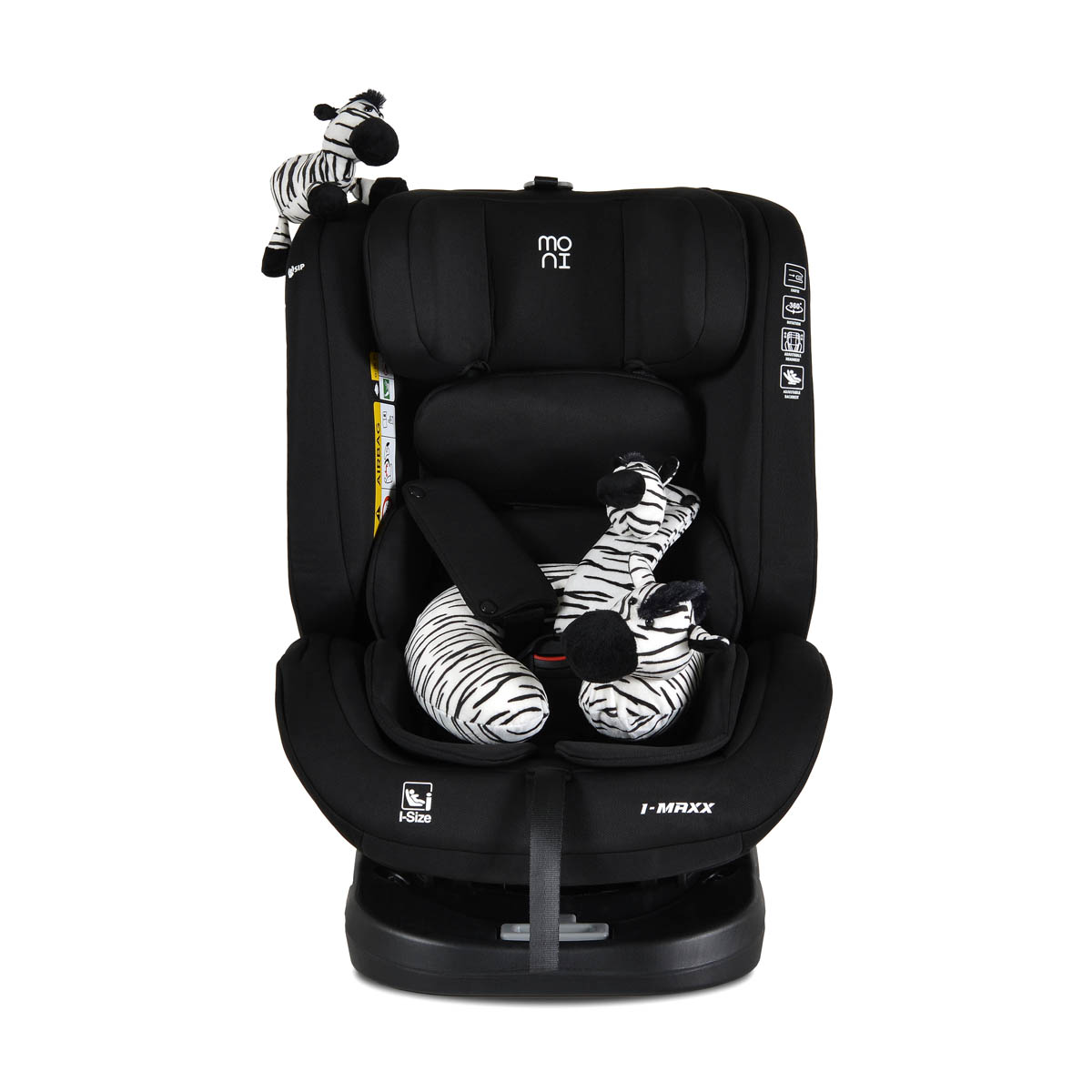 Κάθισμα Αυτοκινήτου ISOfix (40-150εκ. Ύψος) Moni i-Maxx i-Size Midnight Black