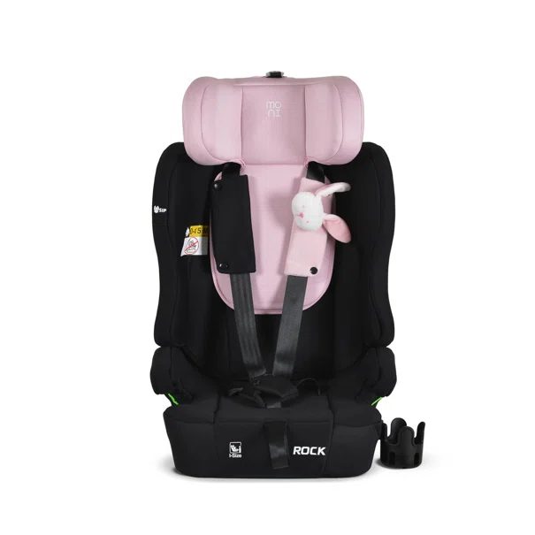 Κάθισμα Αυτοκινήτου (76-150εκ. Ύψος) Moni Rock i-Size Baby Pink