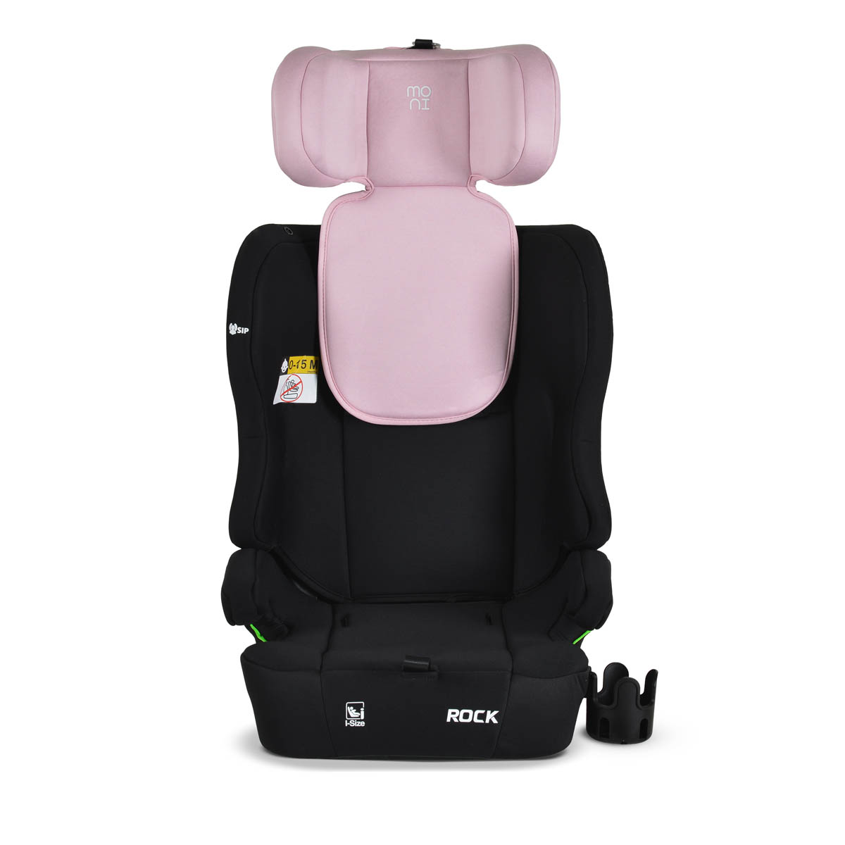 Κάθισμα Αυτοκινήτου (76-150Εκ Ύψος) Moni Rock I-Size Baby Pink Βρεφικά Καθίσματα Spitishop