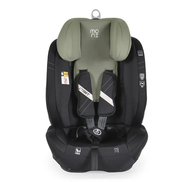 Κάθισμα Αυτοκινήτου ISOfix (76-150εκ. Ύψος) Moni Start i-Size Green