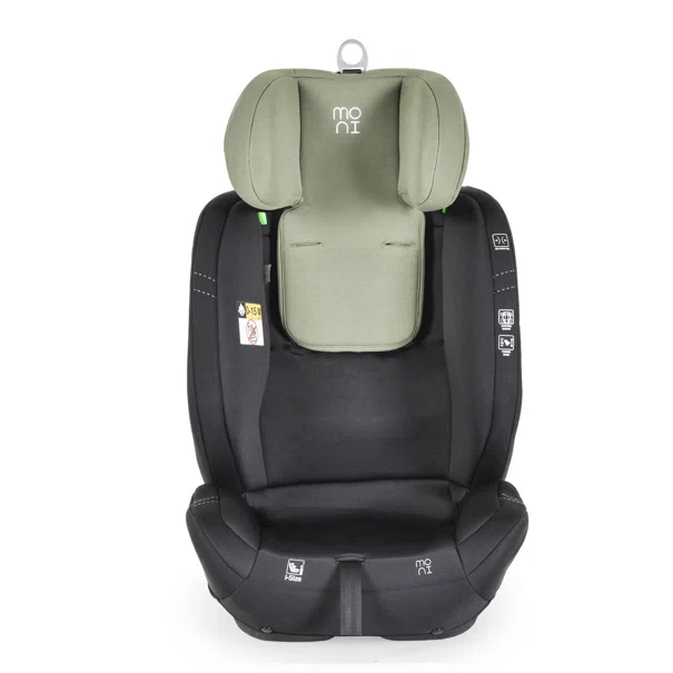 Κάθισμα Αυτοκινήτου ISOfix (76-150εκ. Ύψος) Moni Start i-Size Green