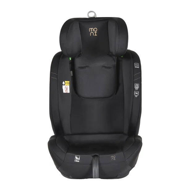 Κάθισμα Αυτοκινήτου ISOfix (76-150εκ. Ύψος) Moni Start i-Size Black