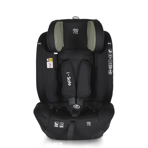 Κάθισμα Αυτοκινήτου ISOfix (76-150εκ. Ύψος) Moni i-Safe i-Size Green