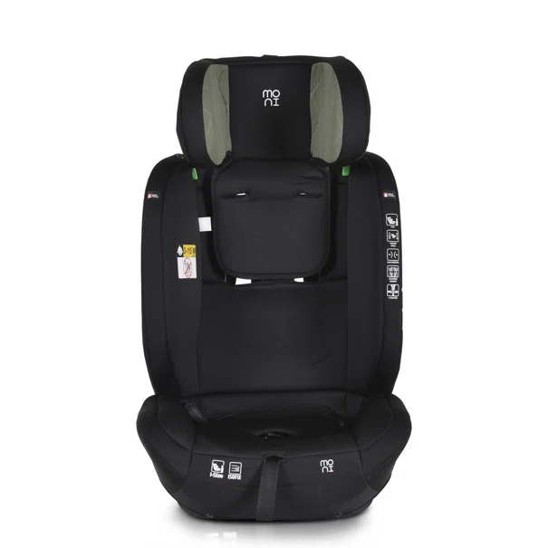 Κάθισμα Αυτοκινήτου ISOfix (76-150εκ. Ύψος) Moni i-Safe i-Size Green