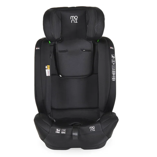Κάθισμα Αυτοκινήτου ISOfix (76-150εκ. Ύψος) Moni i-Safe i-Size Black
