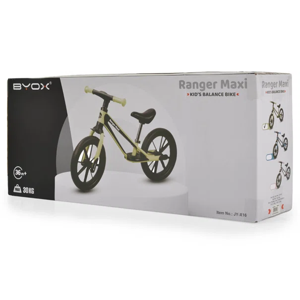Ποδήλατο Ισορροπίας (3+ Ετών/ Έως 30kg) Byox Ranger Maxi Green