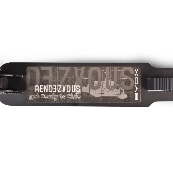 Παιδικό Πατίνι Δίτροχο (6+ Ετών) Byox Rendevous Black