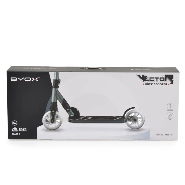 Παιδικό Πατίνι Δίτροχο (6+ Ετών) Byox Vector Grey
