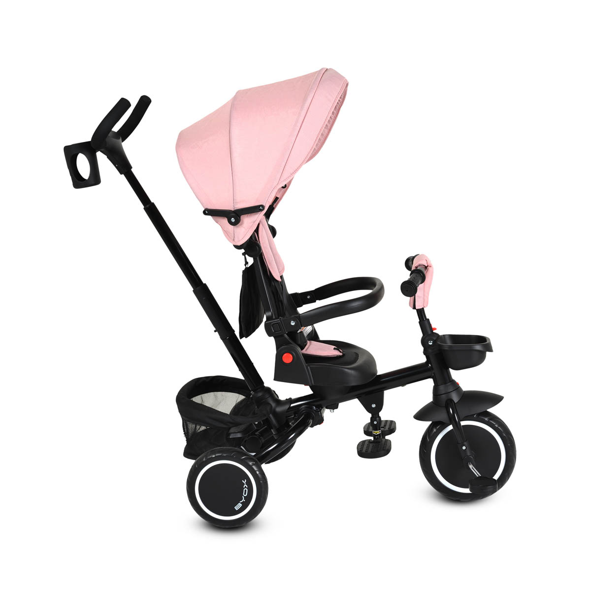 Ποδήλατο Τρίκυκλο (12 Μηνών - 6 Ετών) Byox Cruz Pink