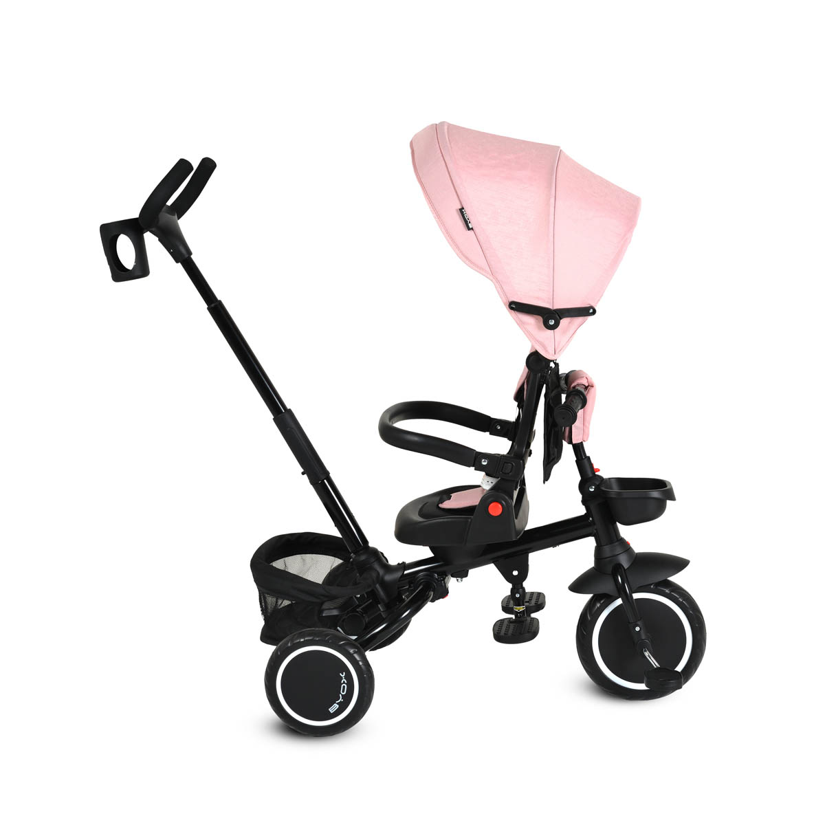 Ποδήλατο Τρίκυκλο (12 Μηνών - 6 Ετών) Byox Cruz Pink Παιχνίδια Βρεφικά για Μωρά 12 18 Spitishop