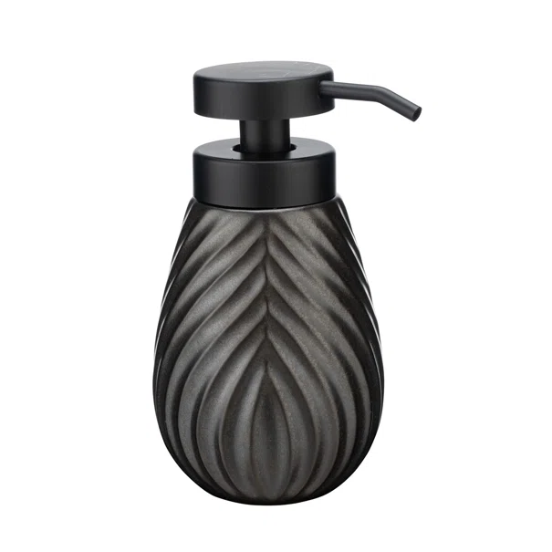 Dispenser Μπάνιου 330ml (9.5x8.5x16) Wenko Idro Black 26159100